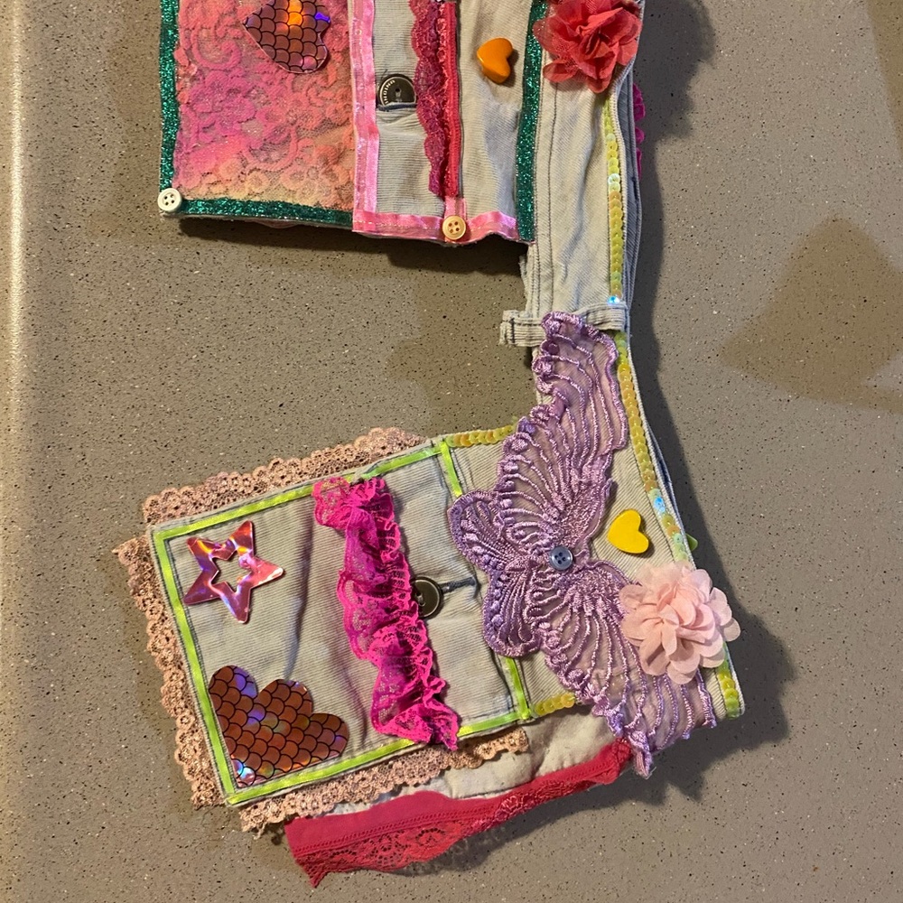 Handmade festival belt